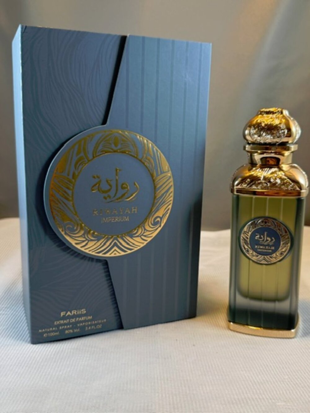 Fariis Riwayah Imperium Extrait De Parfum Spray for Men 3.4oz New Opened Box $80